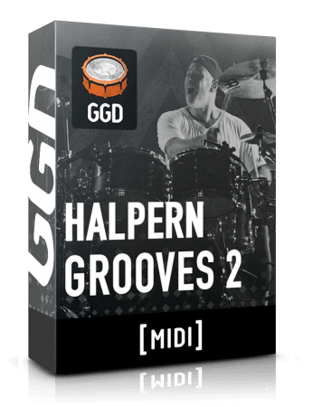 GetGood Drums Halpern Grooves 2 MiDi